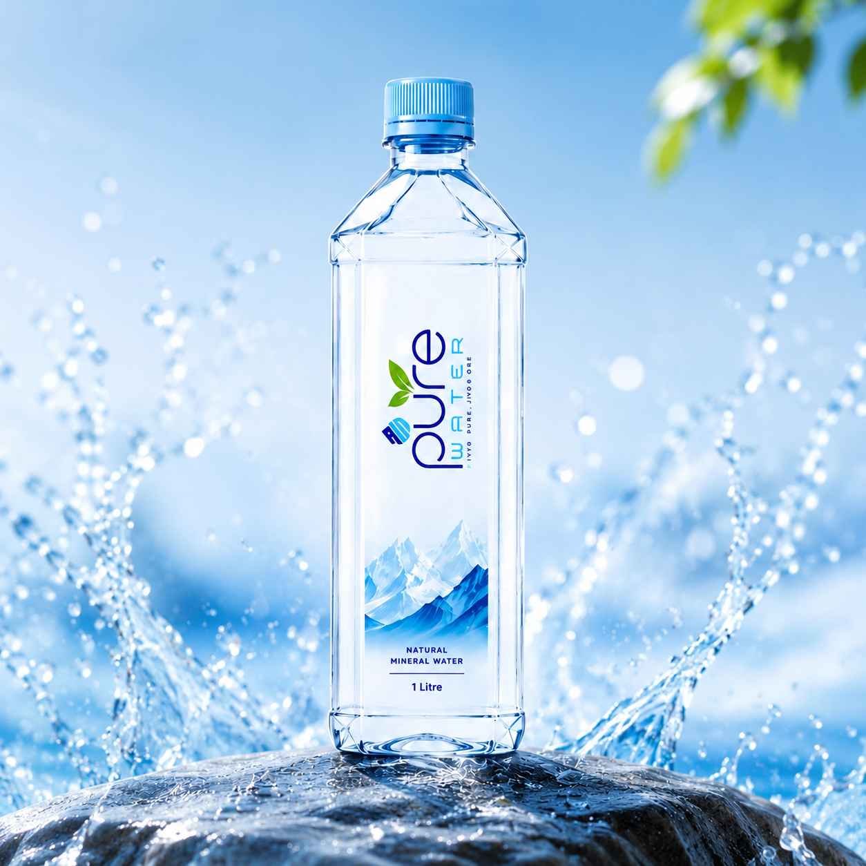 RS Pure Water Bottle