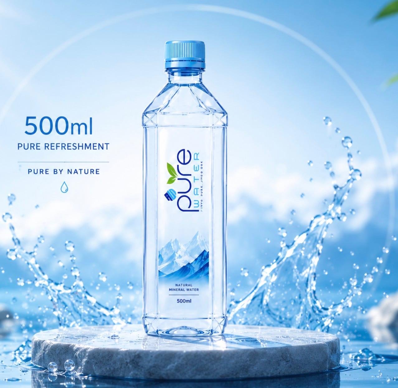 RS Pure Water Bottles